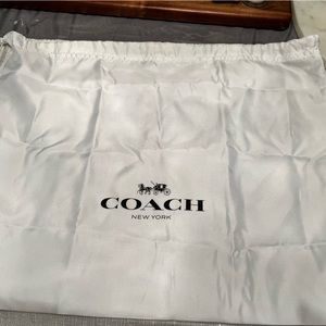 Cream color dust bags sold separately medium or large in size. Coach Bag